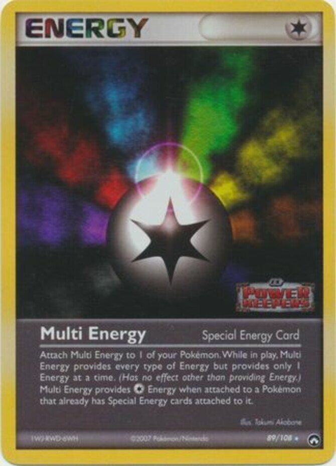 Multi Energy (89/108) (Stamped) [EX: Power Keepers] | Galactic Gamez