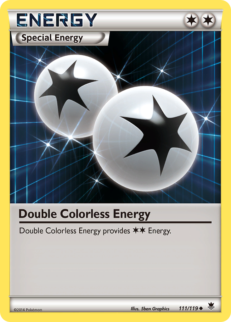 Double Colorless Energy (111/119) [XY: Phantom Forces] | Galactic Gamez