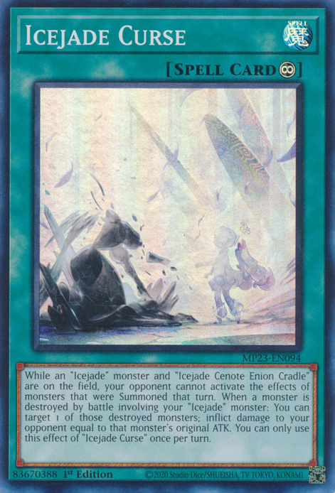 Icejade Curse [MP23-EN094] Super Rare | Galactic Gamez