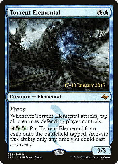 Torrent Elemental [Fate Reforged Promos] | Galactic Gamez