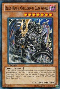 Reign-Beaux, Overlord of Dark World [SDGU-EN014] Common | Galactic Gamez