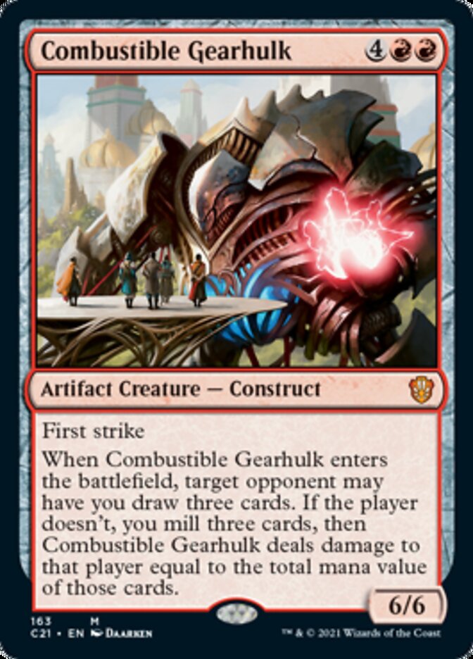 Combustible Gearhulk [Commander 2021] | Galactic Gamez
