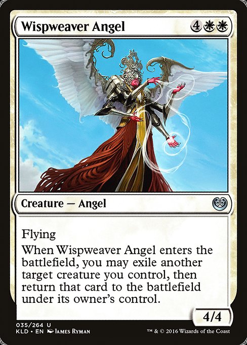 Wispweaver Angel [Kaladesh] | Galactic Gamez