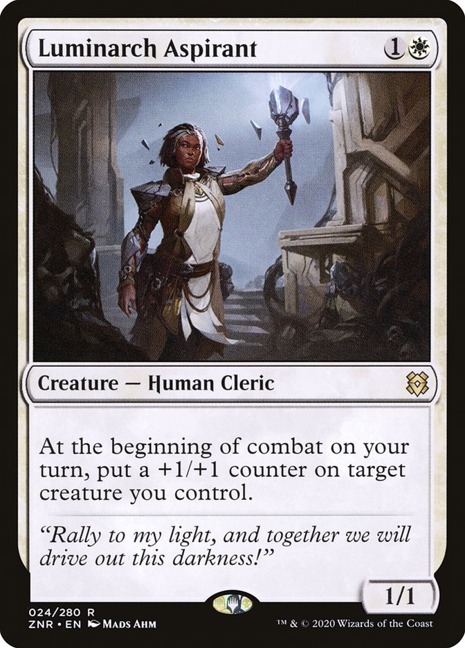Luminarch Aspirant [Zendikar Rising] | Galactic Gamez