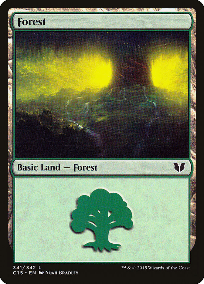 Forest (341) [Commander 2015] | Galactic Gamez