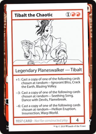 Tibalt the Chaotic (2021 Edition) [Mystery Booster Playtest Cards] | Galactic Gamez