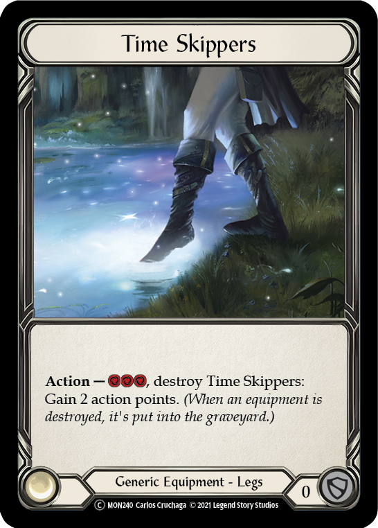 Time Skippers (Rainbow Foil) [U-MON240-RF] Unlimited Edition Rainbow Foil | Galactic Gamez