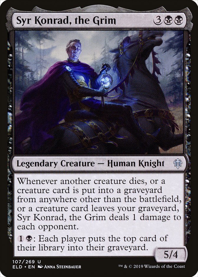 Syr Konrad, the Grim [Throne of Eldraine] | Galactic Gamez