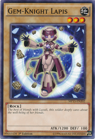 Gem-Knight Lapis [MP15-EN202] Common | Galactic Gamez