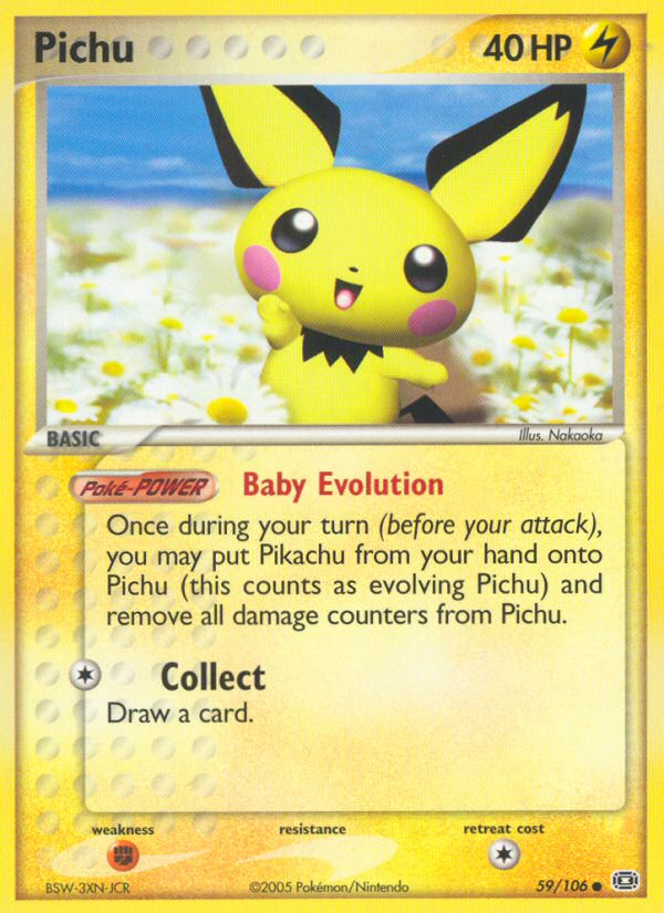 Pichu (59/106) [EX: Emerald] | Galactic Gamez