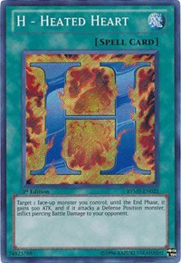 H - Heated Heart [RYMP-EN023] Secret Rare | Galactic Gamez