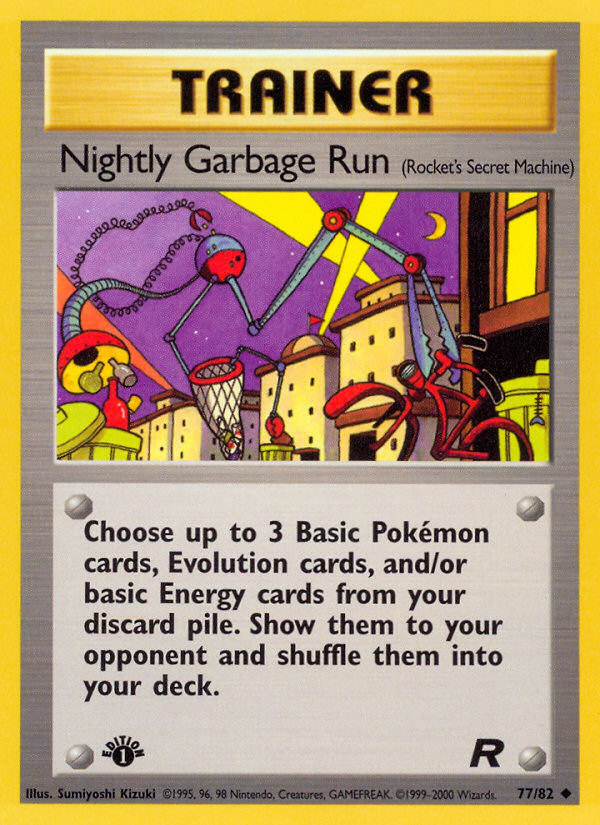 Nightly Garbage Run (77/82) [Team Rocket 1st Edition] | Galactic Gamez