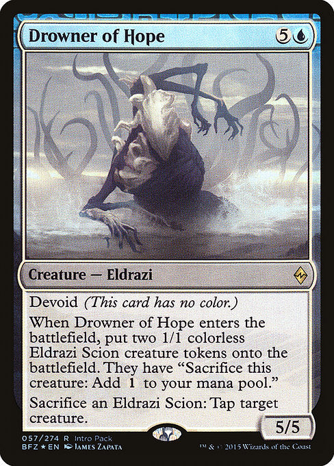 Drowner of Hope [Battle for Zendikar Promos] | Galactic Gamez