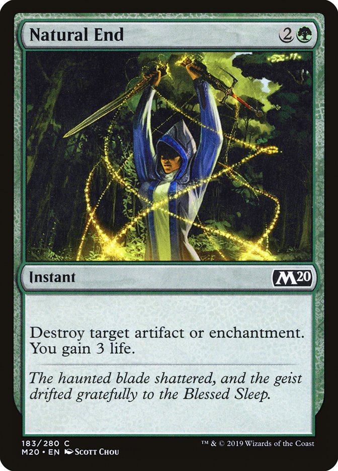 Natural End [Core Set 2020] | Galactic Gamez