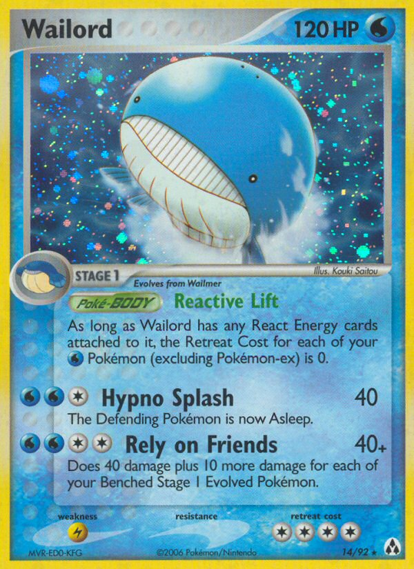 Wailord (14/92) [EX: Legend Maker] | Galactic Gamez