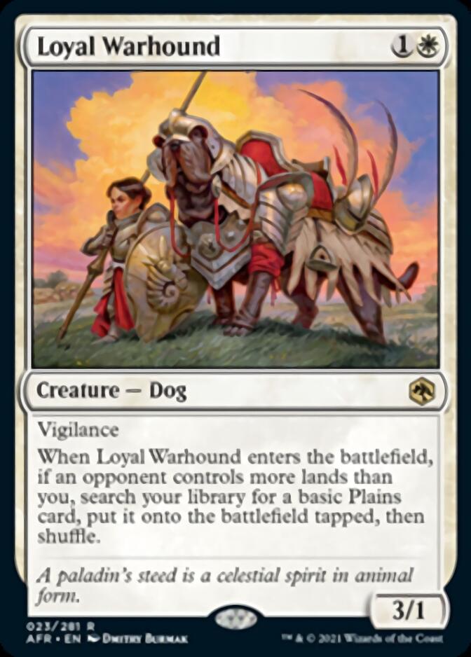 Loyal Warhound [Dungeons & Dragons: Adventures in the Forgotten Realms] | Galactic Gamez