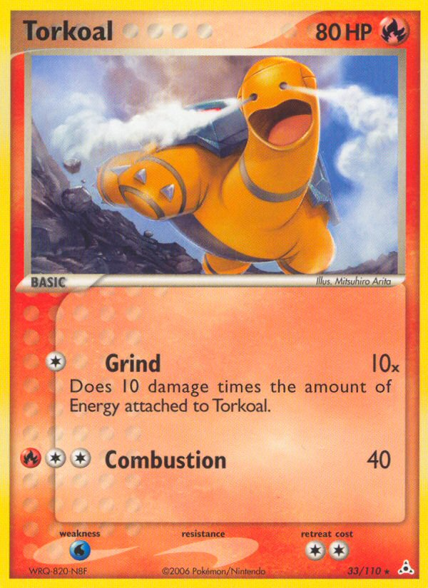 Torkoal (33/110) [EX: Holon Phantoms] | Galactic Gamez