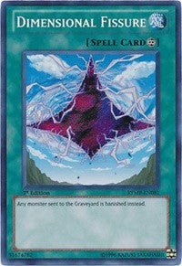 Dimensional Fissure [RYMP-EN081] Secret Rare | Galactic Gamez