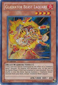 Gladiator Beast Laquari [RYMP-EN096] Secret Rare | Galactic Gamez