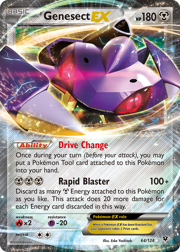 Genesect EX (64/124) [XY: Fates Collide] | Galactic Gamez