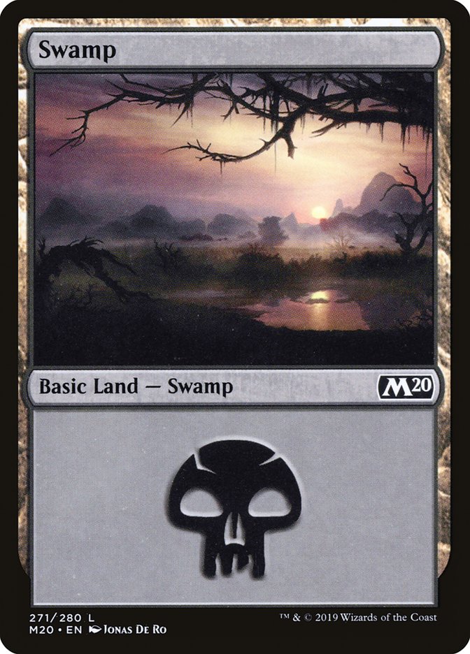 Swamp (#271) [Core Set 2020] | Galactic Gamez
