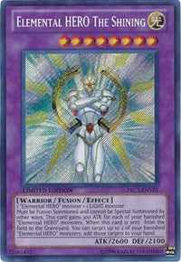 Elemental HERO The Shining [PRC1-ENV01] Secret Rare | Galactic Gamez