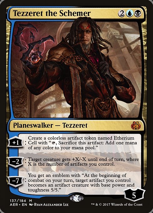 Tezzeret the Schemer [Aether Revolt] | Galactic Gamez