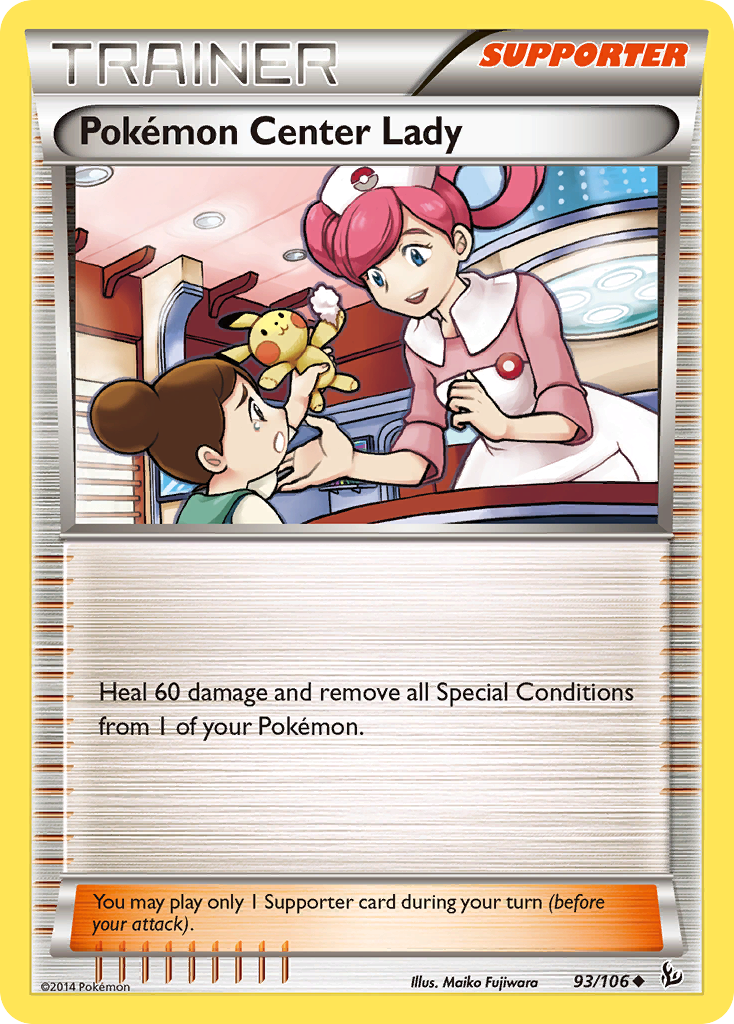 Pokemon Center Lady (93/106) [XY: Flashfire] | Galactic Gamez