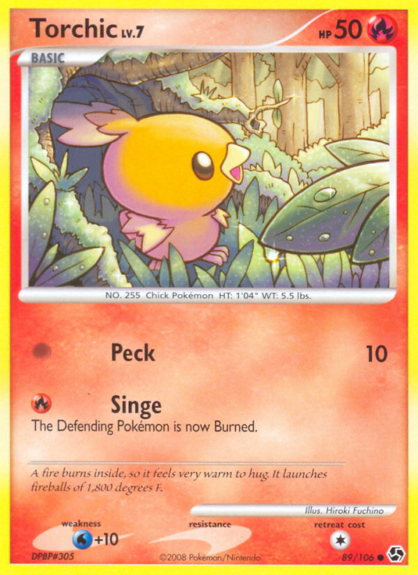 Torchic (89/106) [Diamond & Pearl: Great Encounters] | Galactic Gamez