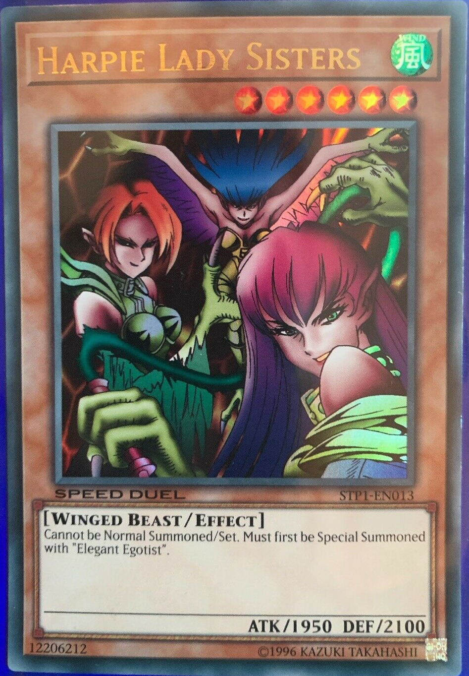 Harpie Lady Sisters [STP1-EN013] Ultra Rare | Galactic Gamez