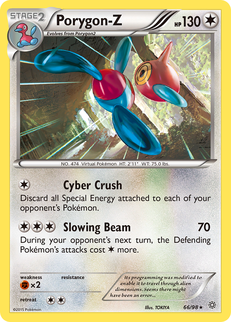 Porygon-Z (66/98) [XY: Ancient Origins] | Galactic Gamez