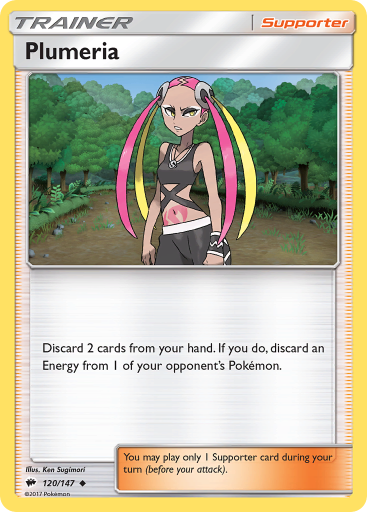 Plumeria (120/147) [Sun & Moon: Burning Shadows] | Galactic Gamez