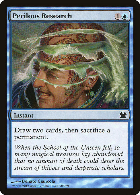 Perilous Research [Modern Masters] | Galactic Gamez