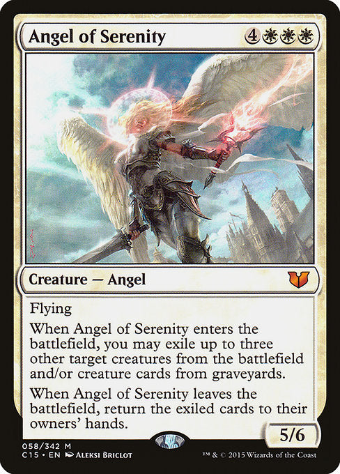 Angel of Serenity [Commander 2015] | Galactic Gamez