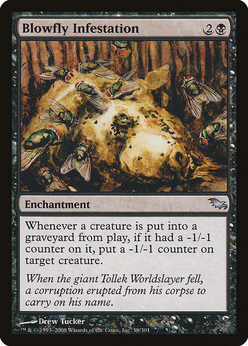 Blowfly Infestation [Shadowmoor] | Galactic Gamez