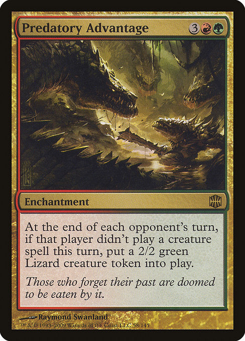 Predatory Advantage [Alara Reborn] | Galactic Gamez