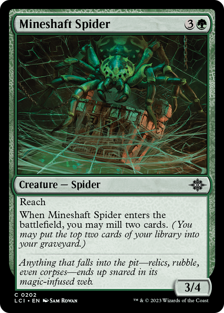 Mineshaft Spider [The Lost Caverns of Ixalan] | Galactic Gamez