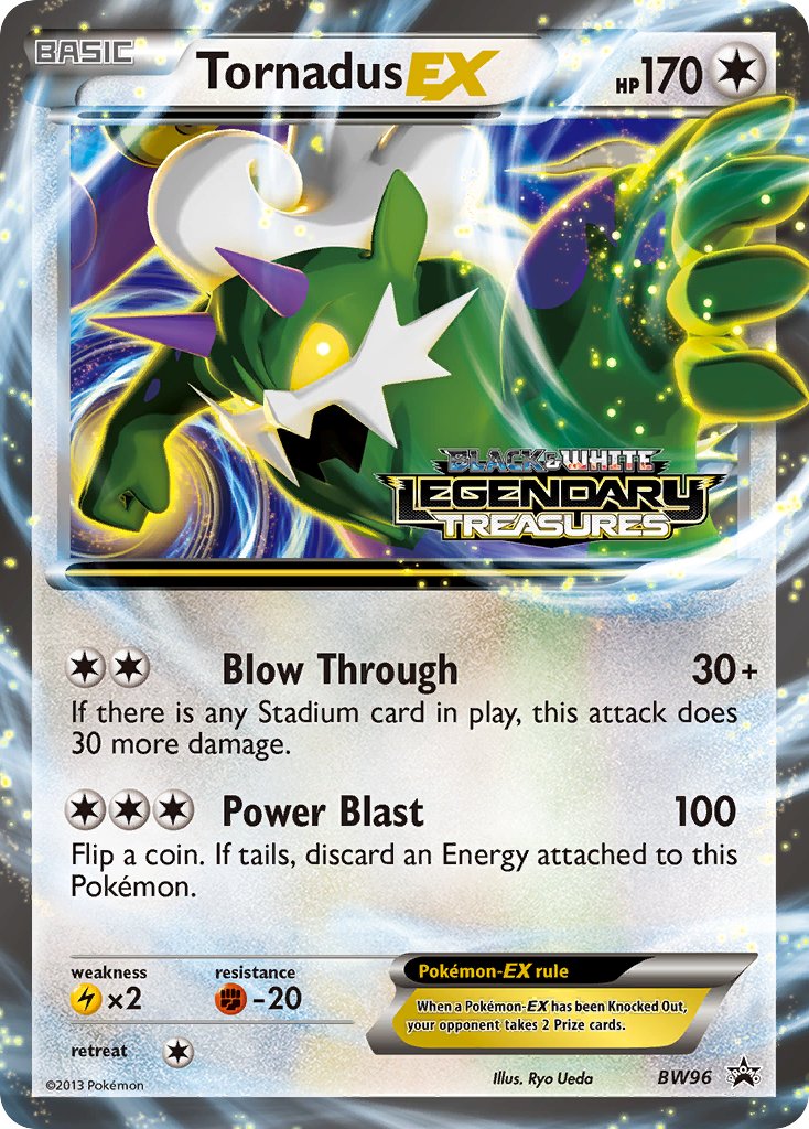 Tornadus EX (BW96) [Black & White: Black Star Promos] | Galactic Gamez