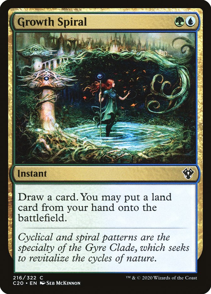 Growth Spiral [Commander 2020] | Galactic Gamez
