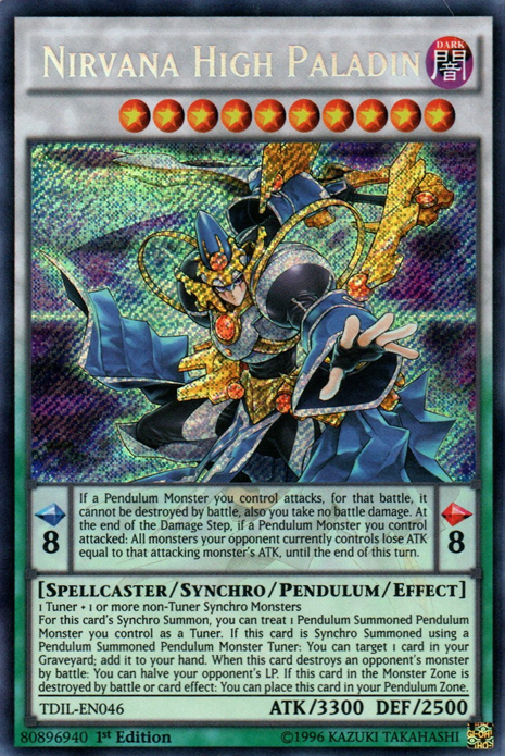 Nirvana High Paladin [TDIL-EN046] Secret Rare | Galactic Gamez