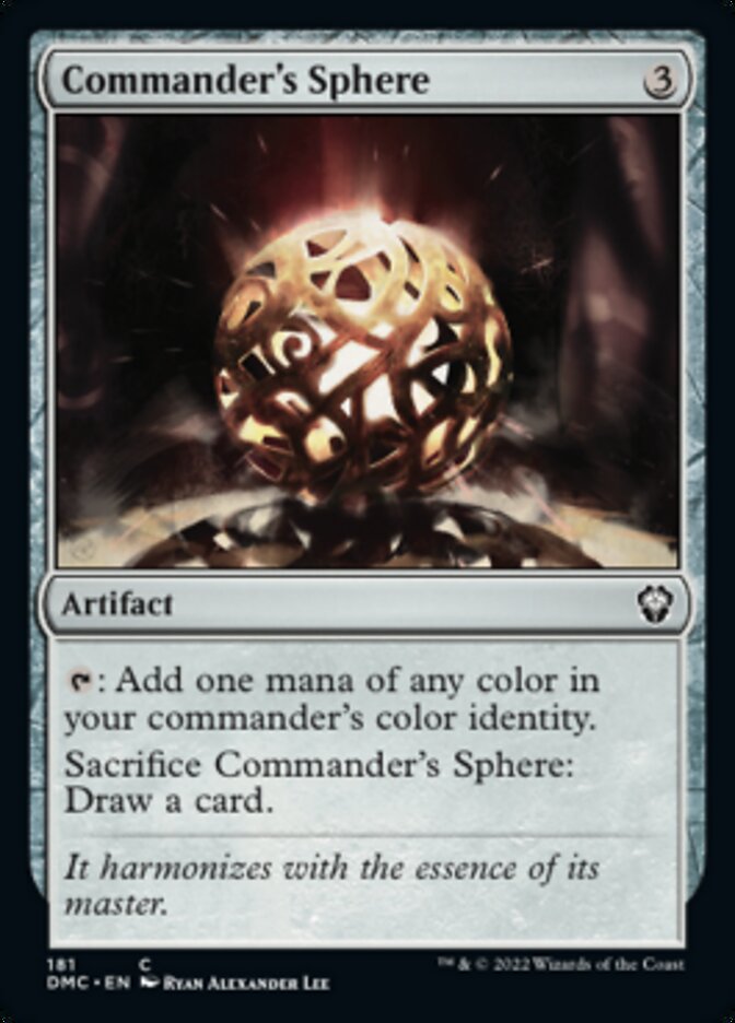 Commander's Sphere [Dominaria United Commander] | Galactic Gamez