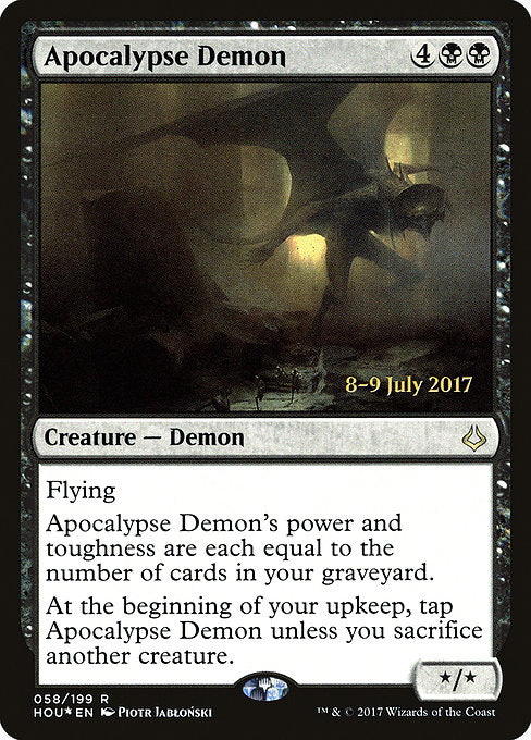 Apocalypse Demon [Hour of Devastation Promos] | Galactic Gamez