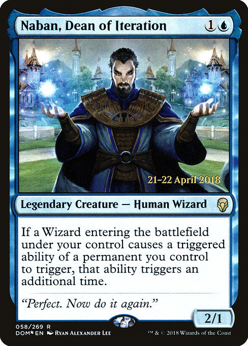 Naban, Dean of Iteration [Dominaria Promos] | Galactic Gamez