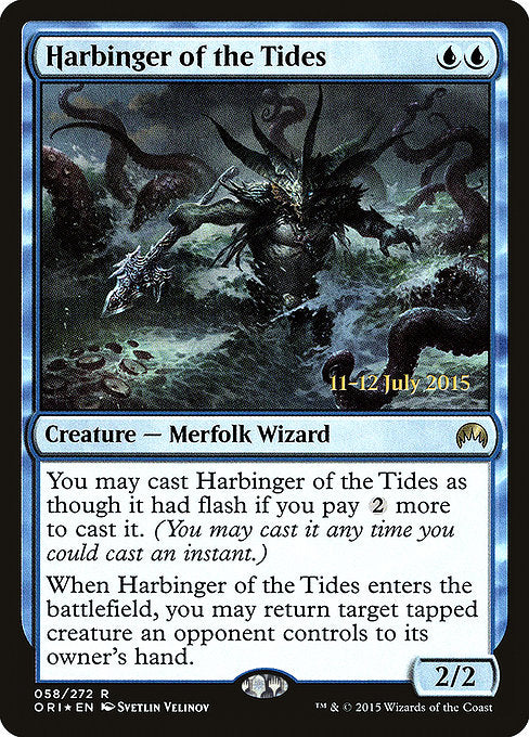 Harbinger of the Tides [Magic Origins Promos] | Galactic Gamez