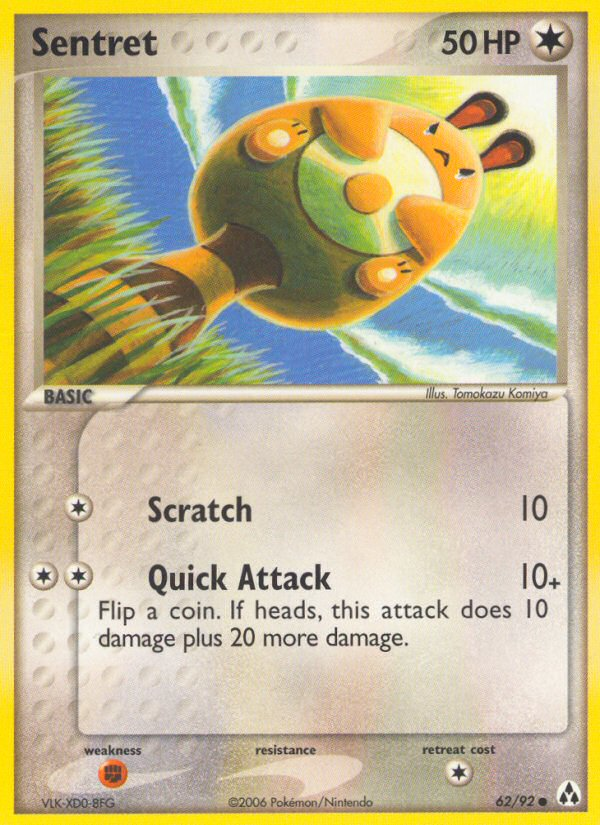 Sentret (62/92) [EX: Legend Maker] | Galactic Gamez