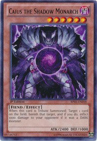 Caius the Shadow Monarch [BP01-EN018] Rare | Galactic Gamez