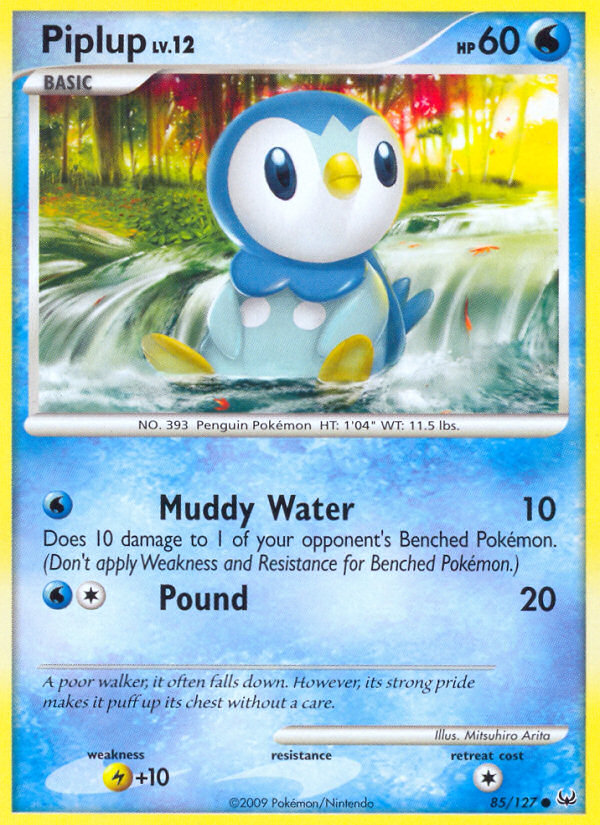 Piplup (85/127) [Platinum: Base Set] | Galactic Gamez