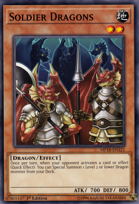Soldier Dragons [MP18-EN121] Common | Galactic Gamez