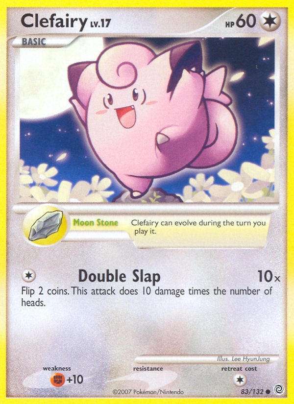 Clefairy (83/132) [Diamond & Pearl: Secret Wonders] | Galactic Gamez