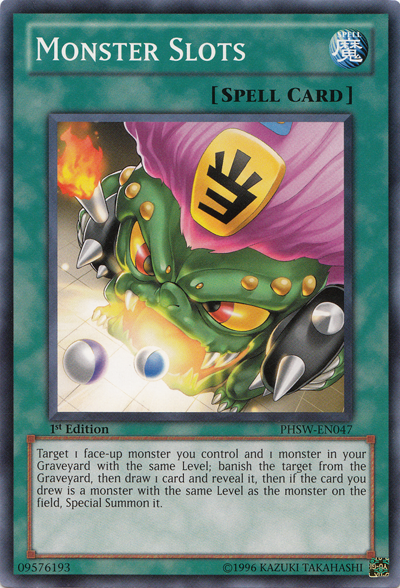 Monster Slots [PHSW-EN047] Common | Galactic Gamez